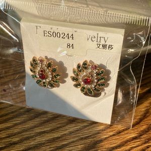 Christmas Color Fashion Earring Studs
